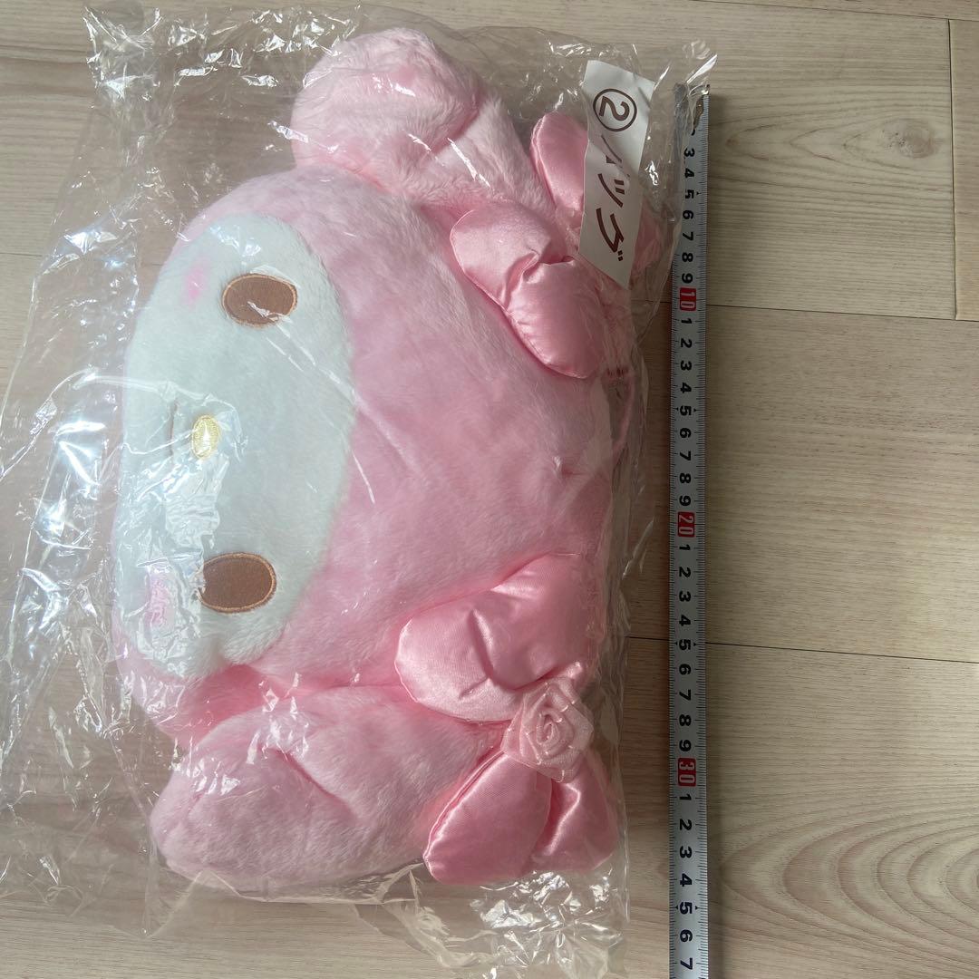 サンリオ　マイメロディ リズリサ　ぬいぐるみ2wayバッグ　レア　新品　リズメロ