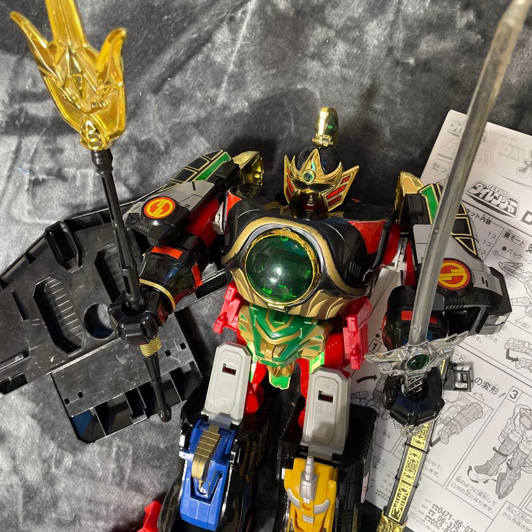 五星戦隊ダイレンジャー　五星合体　DX 大連王　　DX龍星王　DX天空気殿　①