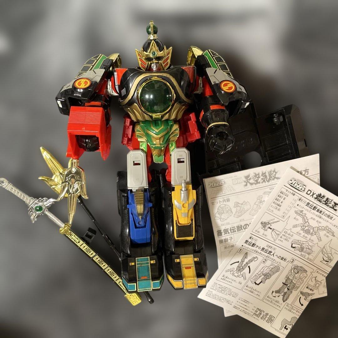 五星戦隊ダイレンジャー　五星合体　DX 大連王　　DX龍星王　DX天空気殿　①