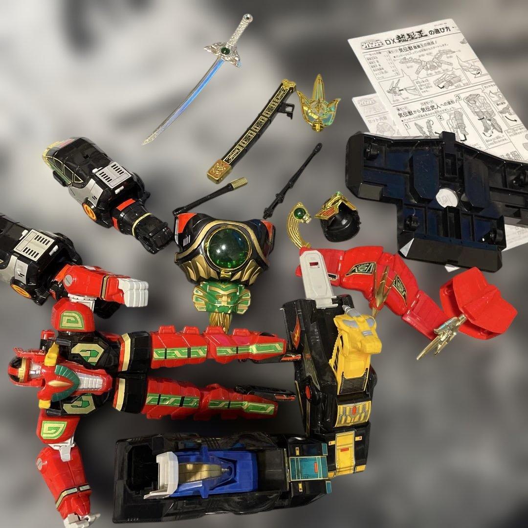 五星戦隊ダイレンジャー　五星合体　DX 大連王　　DX龍星王　DX天空気殿　①