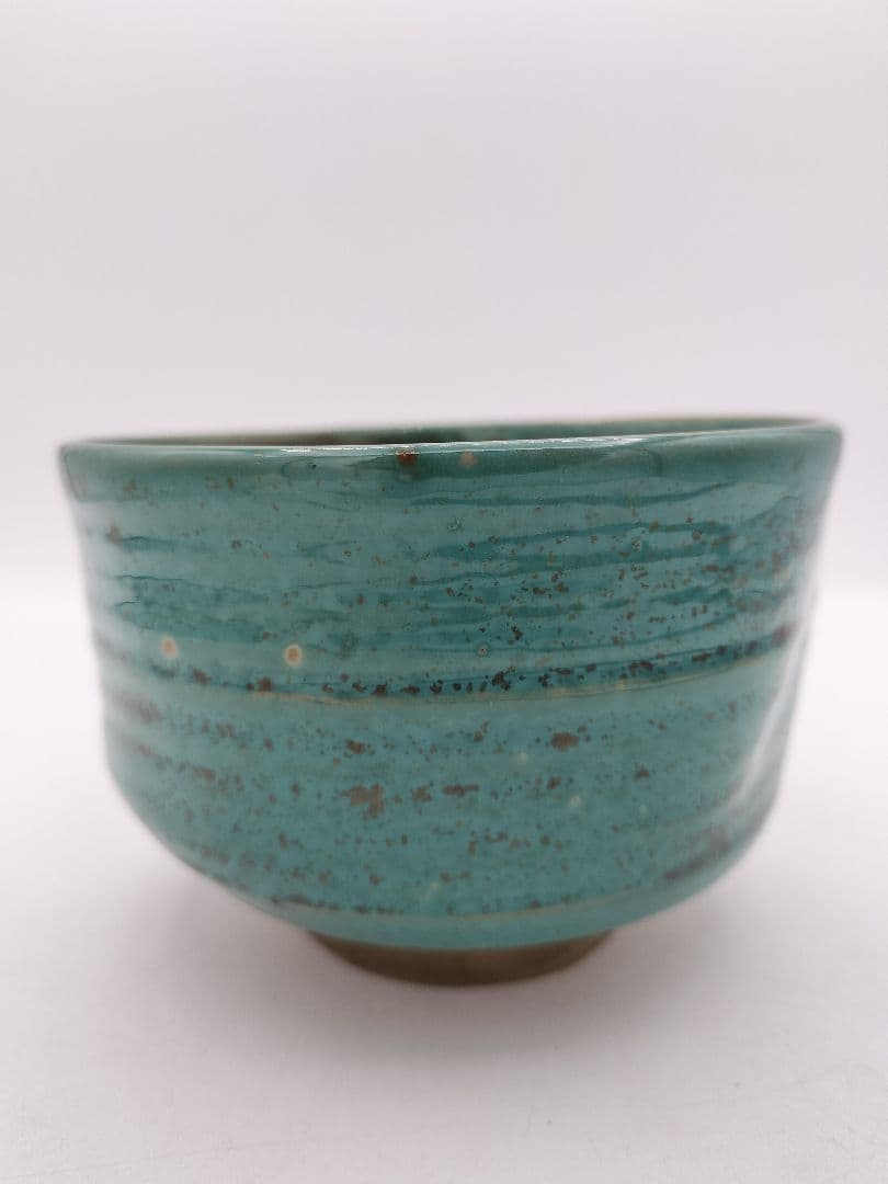 c487 茶碗 上野焼 15代熊谷紅陽 遠州七窯　木箱 茶道具 古物