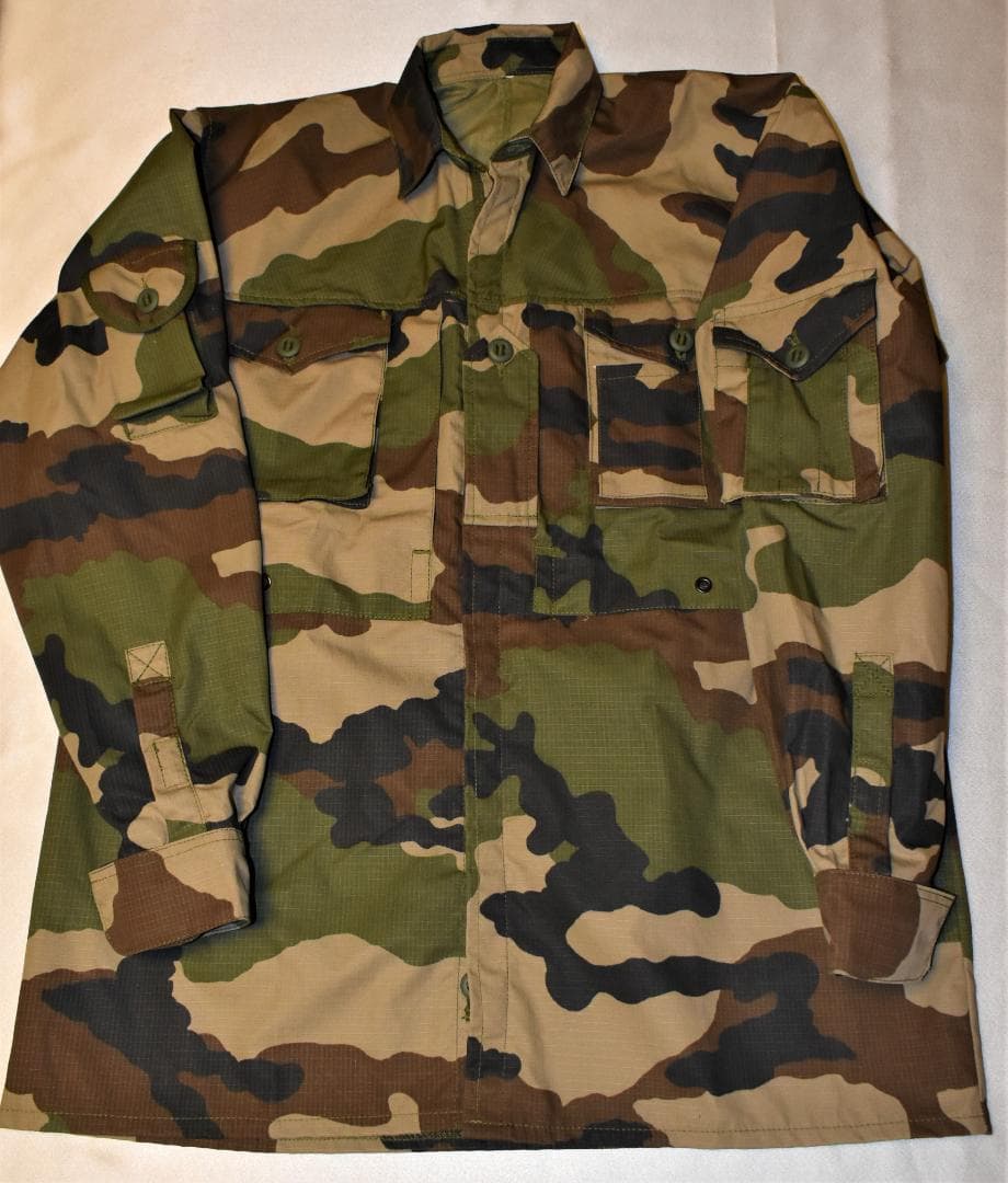フランス軍用 タクティカルシャツ フレンチカモ
