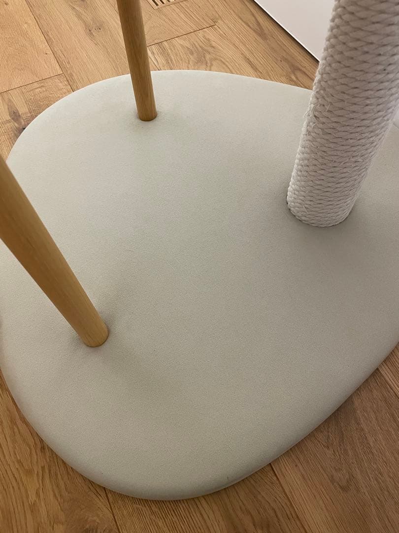 カリモク　木製　3段キャットタワー