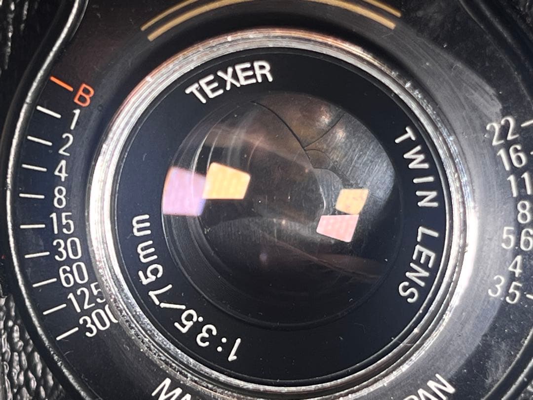 美品　二眼レフカメラ　TEXER AUTO MAT