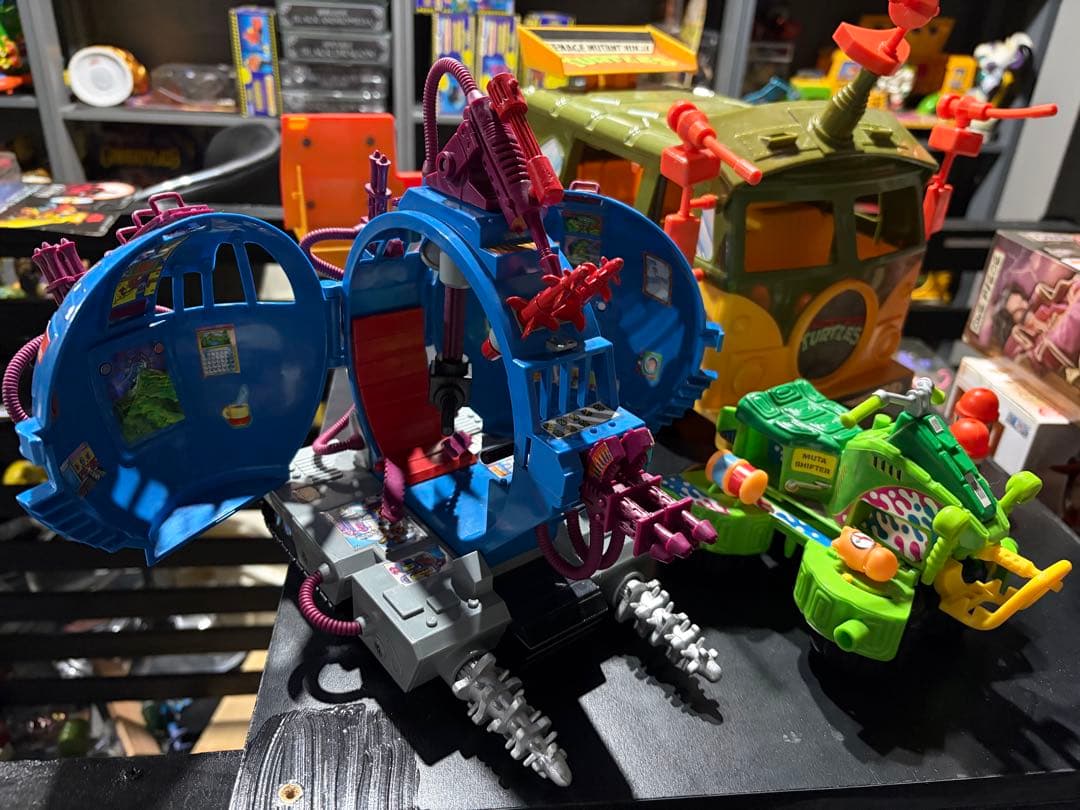 ミュータントタートルズ　乗り物3点 T eenage mutant ninja