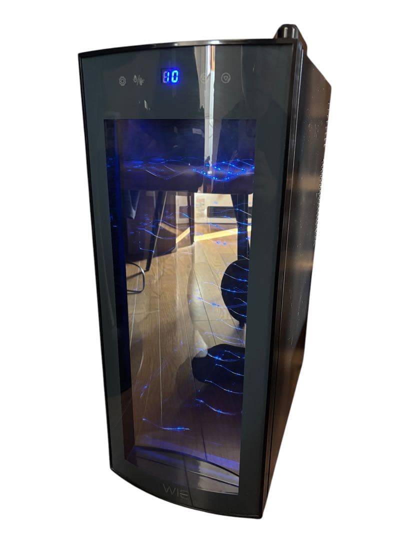 【美品】WIE電子 ペルチェ式ミニワインクーラー WIWCTE12BFGADX