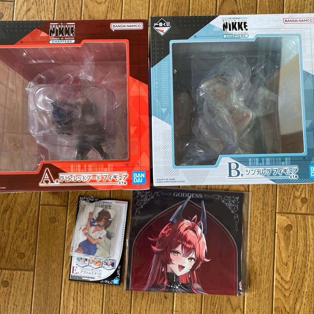 一番くじ 勝利の女神 NIKKE A賞・B賞 フィギュア　下位賞おまけ付き