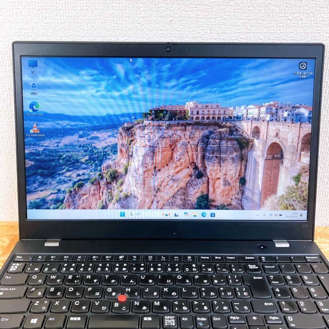 ThinkPad L15 Gen1 Win11 大画面15型 テンキー ノート