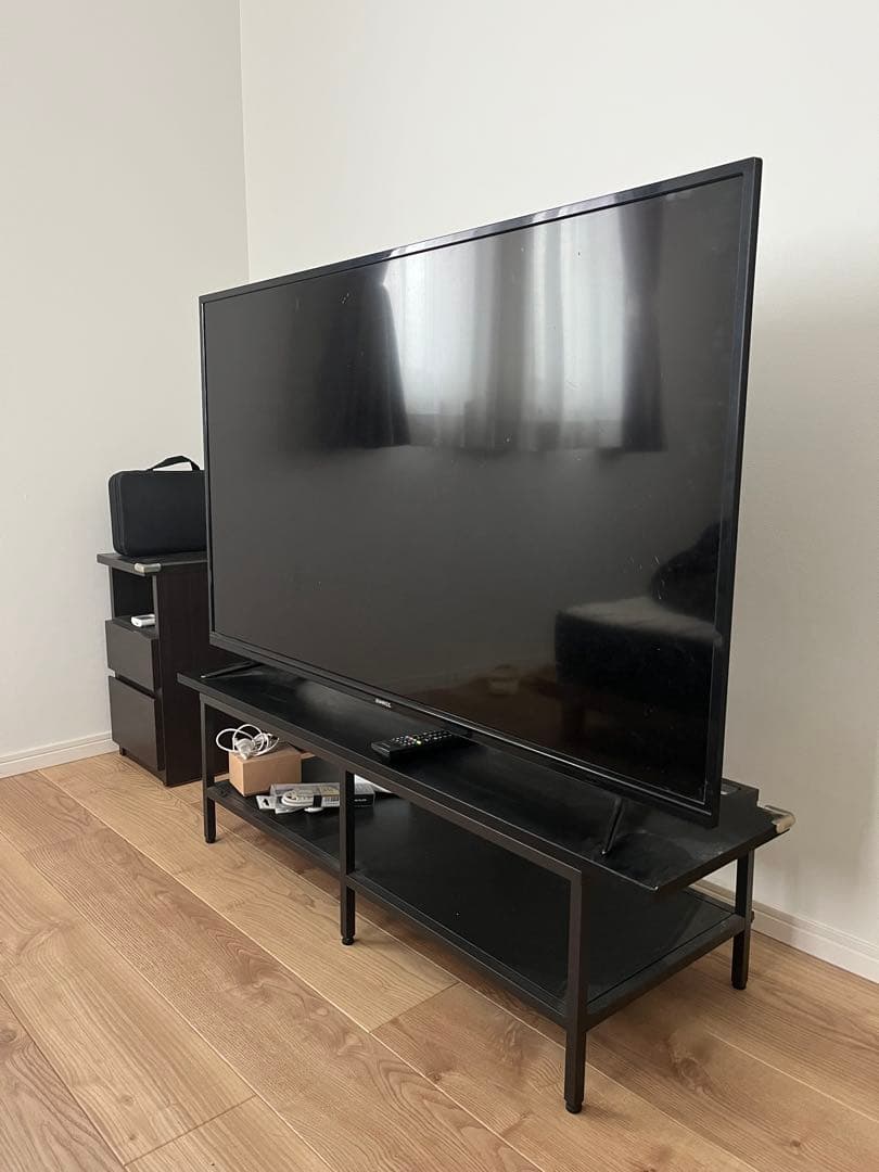 【美品・受け取り限定】55インチ 4K液晶テレビ ＋テレビ台セット可