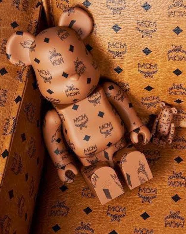 MEDICOM TOY BE@RBRICK MCM 100%&400%新品未開封