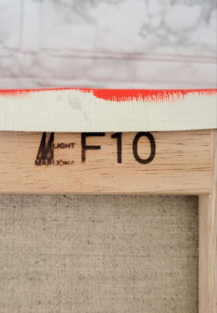 ★鈴木哲也★F10(530×455mm)アクリル原画1点物★送料無料#129