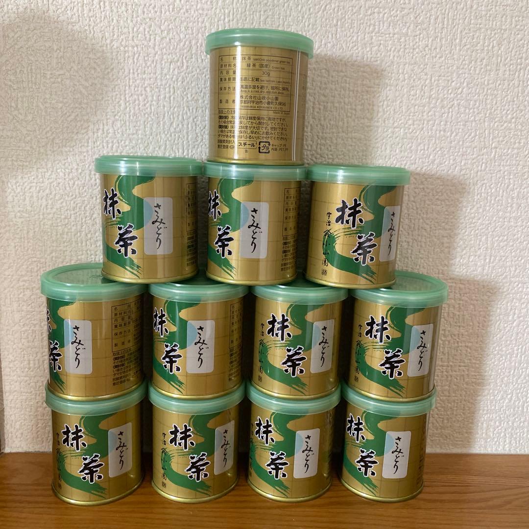 山政小山園　抹茶　さみどり30g x 12個セット