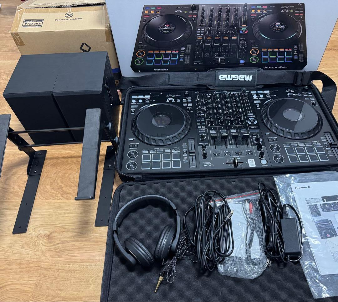 Pioneer DDJ FLX10 スピーカー　magmaケース　他セット　美品