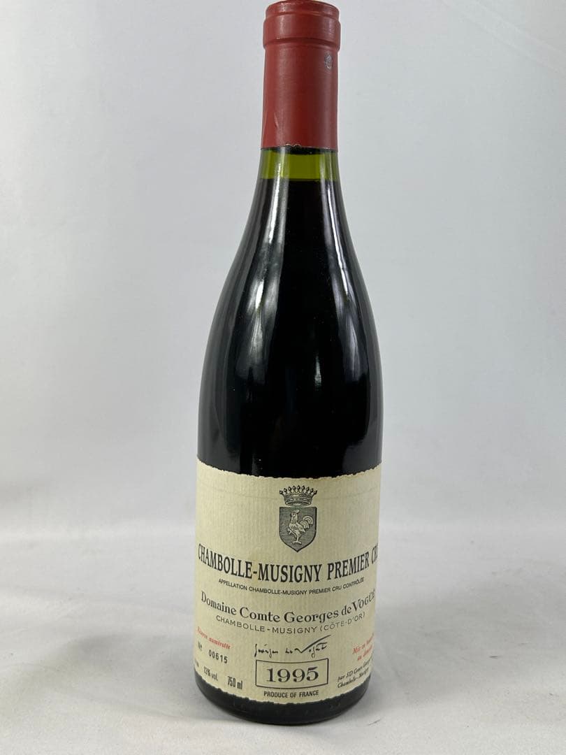 未開栓 コント ジョルジュ ド ヴォギュエ シャンボール ミュジニー 1995