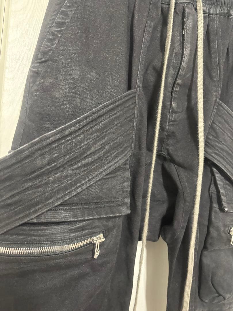 A.F ARTEFACT SLIM CARGO PANTS コーティング加工