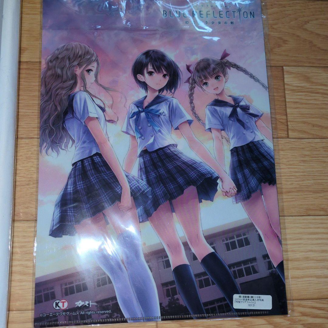 ［未開封］BLUE REFLECTION　白井日菜子 特大タペストリー　特典付き