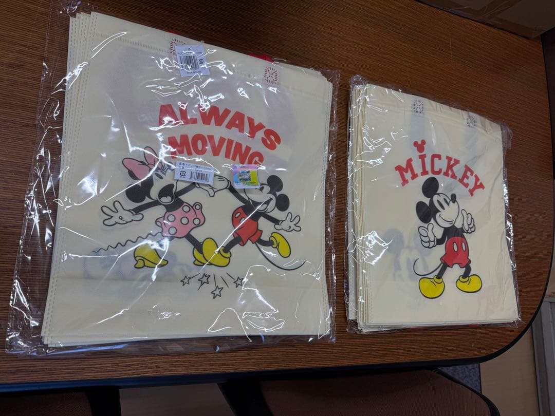 ミッキー＆ミニー トートバッグ ノベルティー　120枚