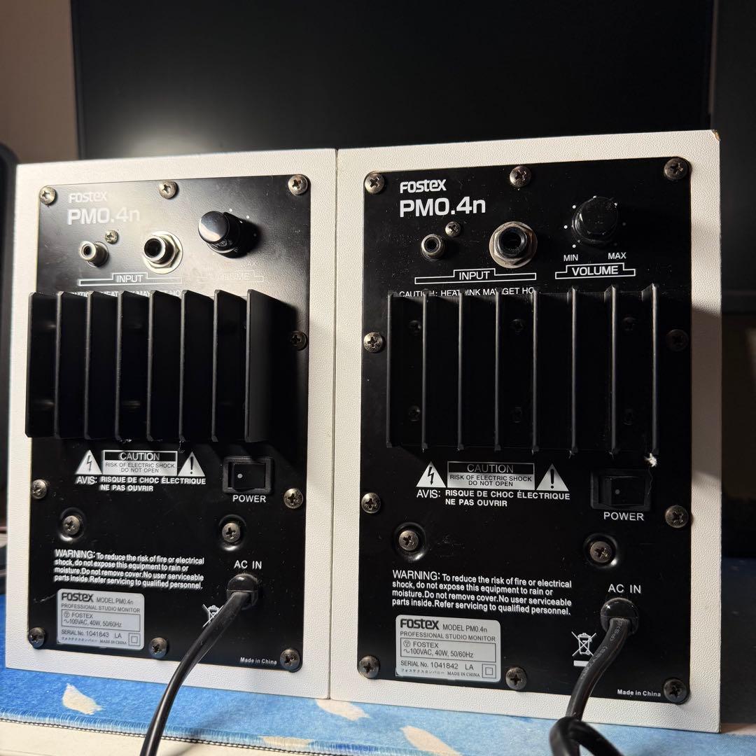FOSTEX PM0.4n モニタースピーカー ホワイト