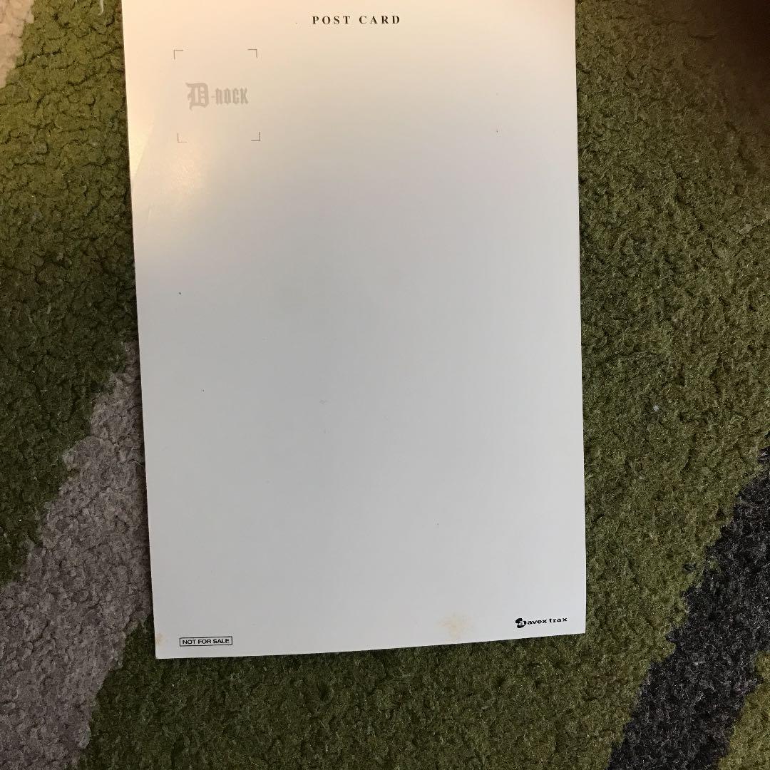 三浦大知　直筆サイン入りポストカード