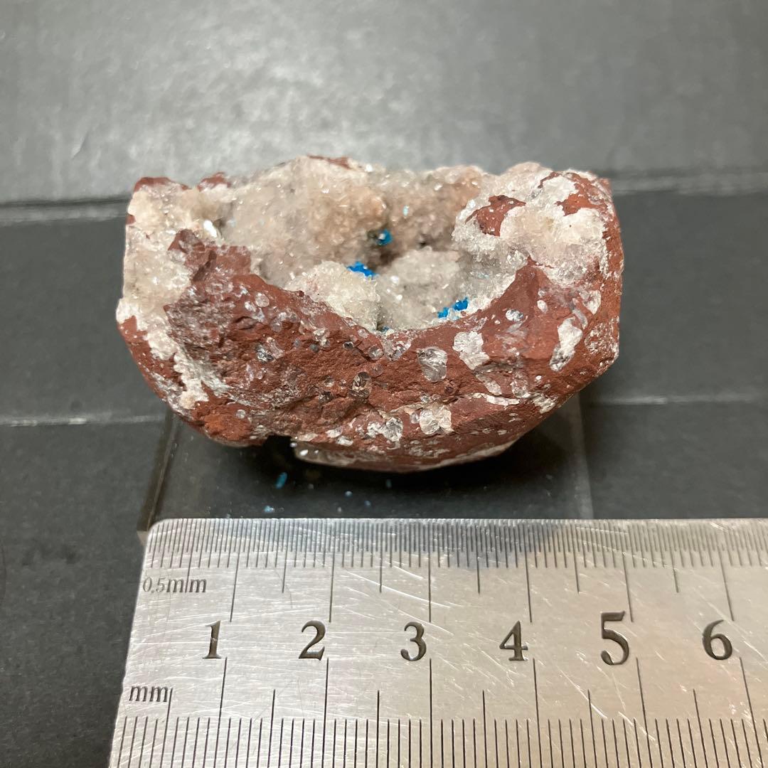 ③ カバンシ石　カバンサイト　標本　原石　天然石　鉱物　鉱石　青　ブルー