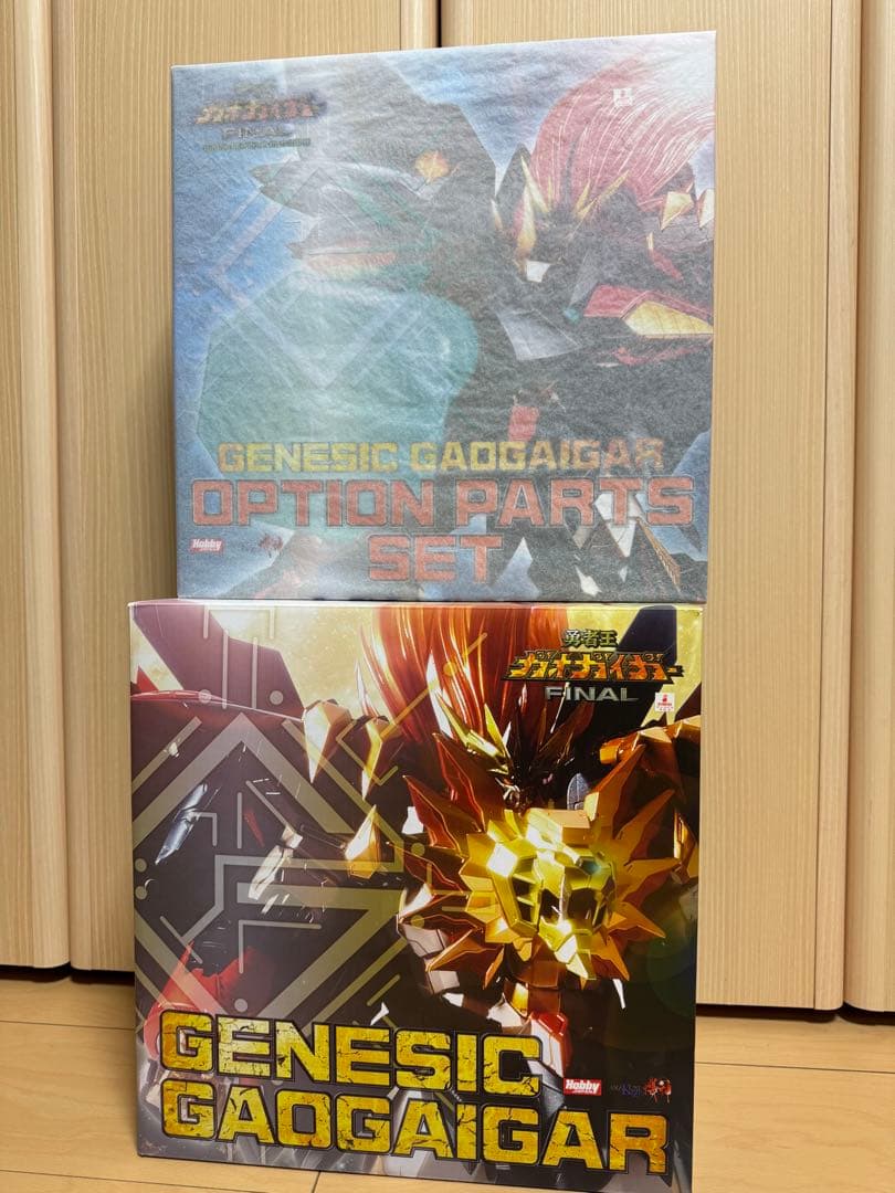 AMAKUNI機神 ジェネシックガオガイガー &オプションパーツ　セット