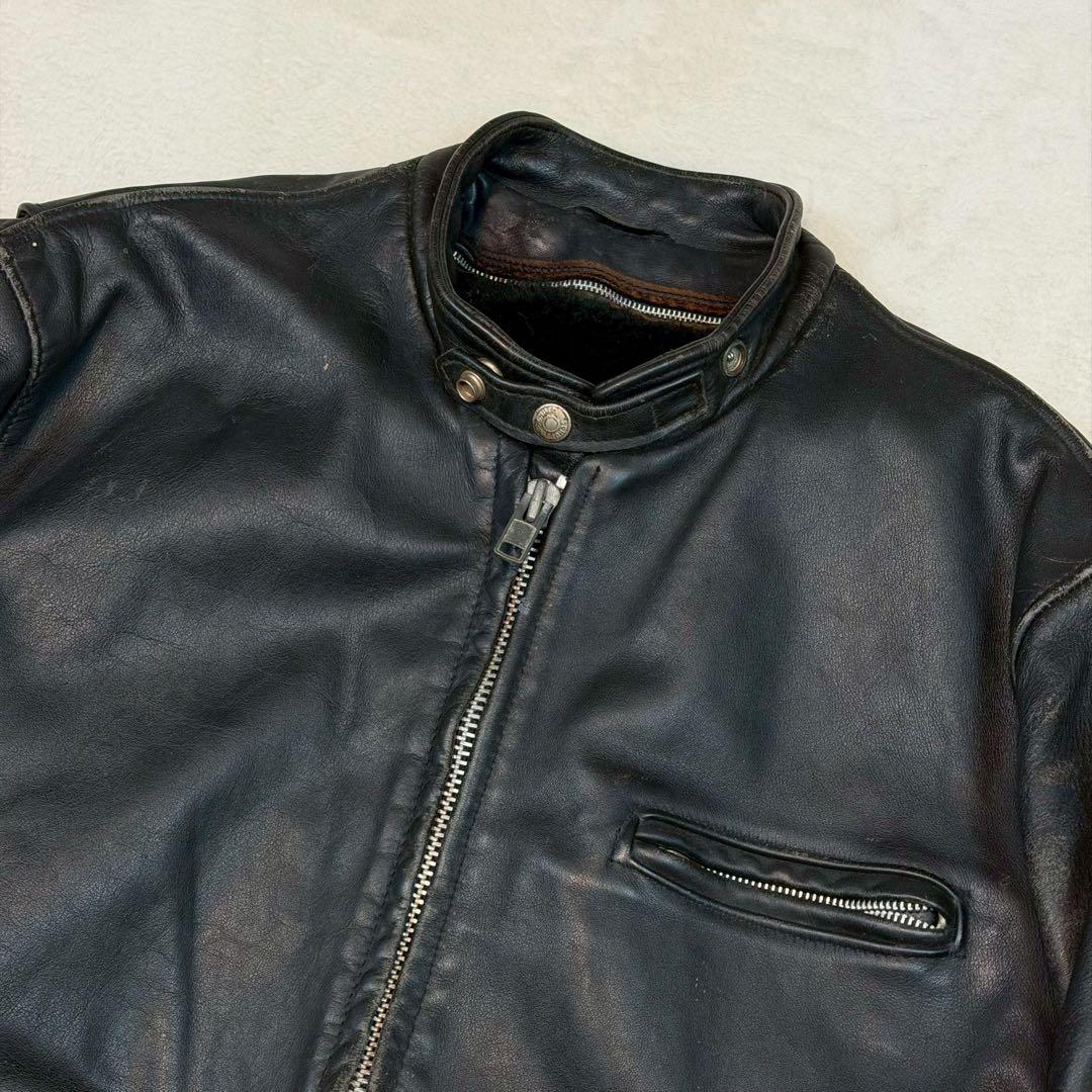 SIZE42 SCHOTT 641 ライダースジャケット ライナー 大きいサイズ