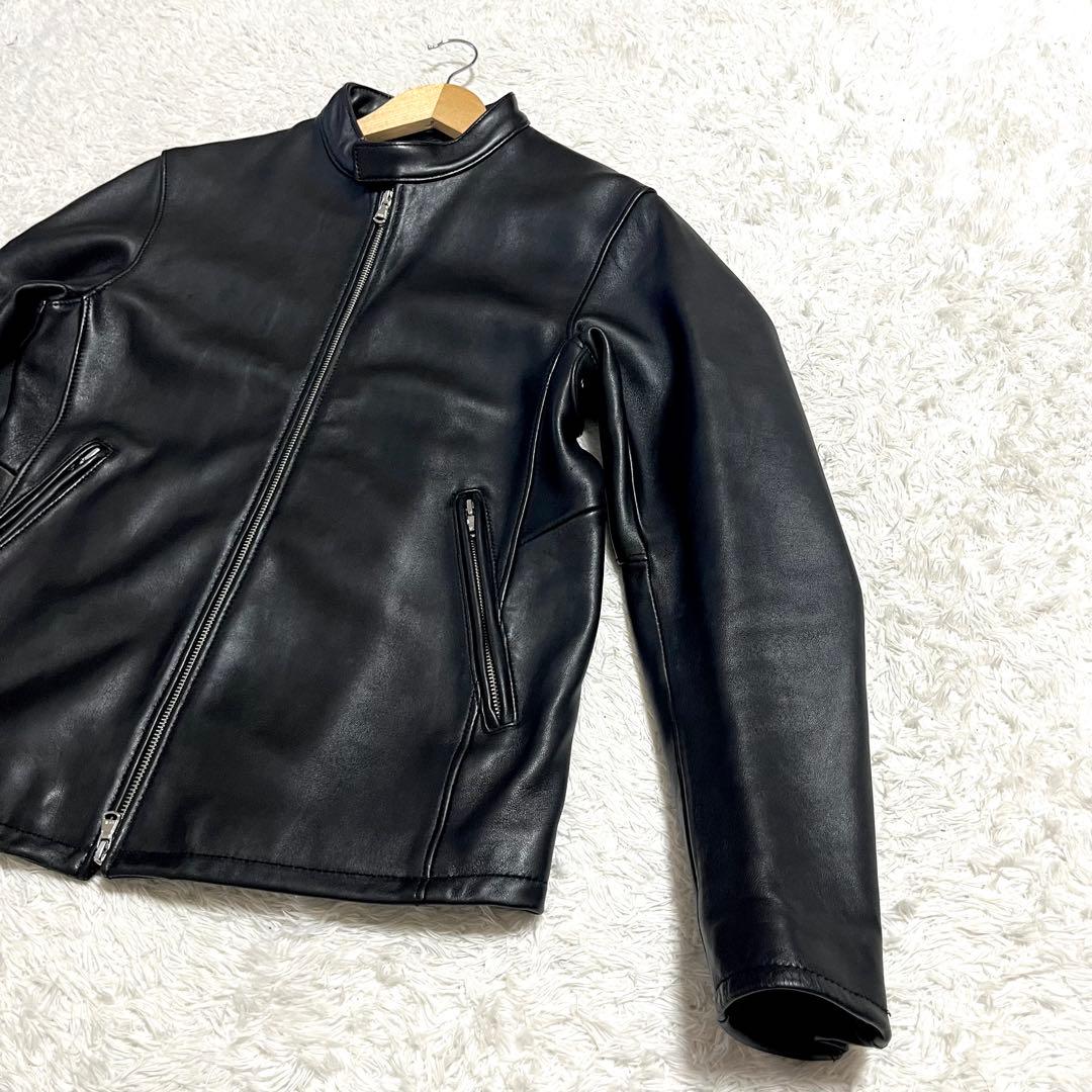 ✨美品✨ユナイテッドアローズ ラムレザー 本革 Lサイズ レザージャケット