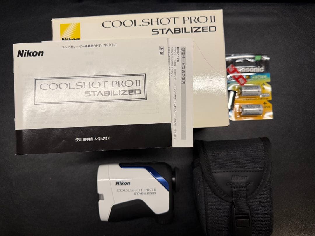 Nikon COOLSHOT PRO II STABILIZED ゴルフ用距離計