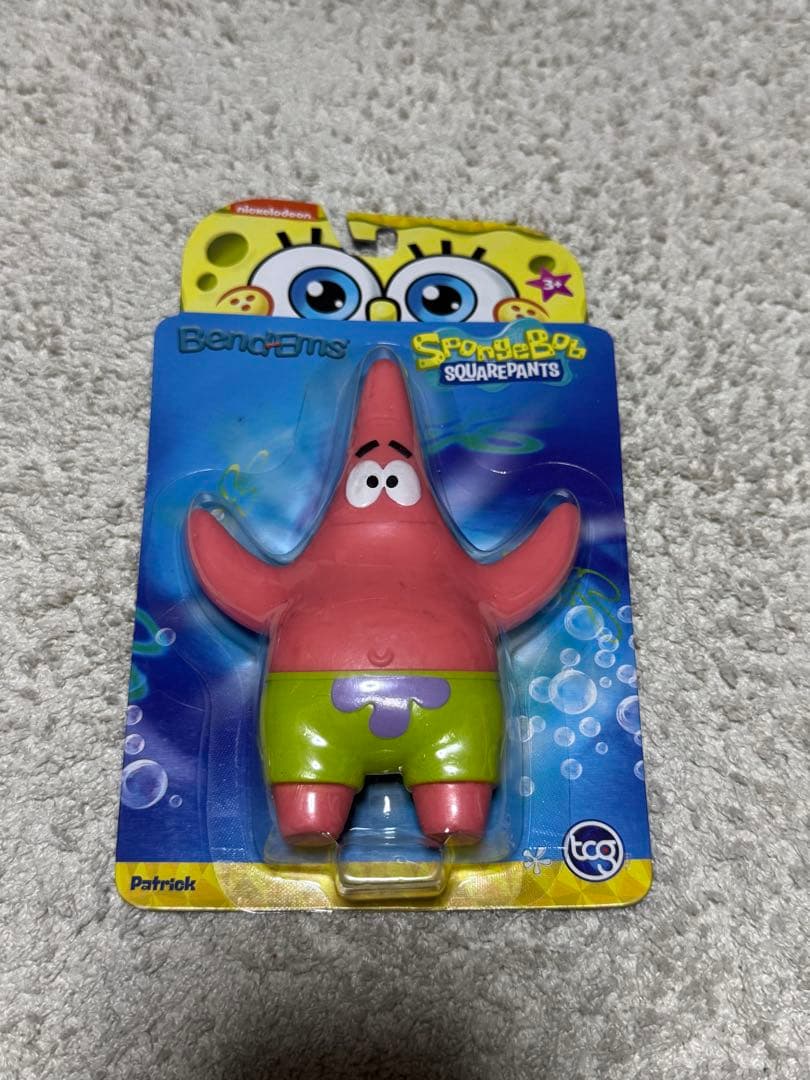 スポンジボブ　フィギュア4体セット　ベンダブルフィギュア 新品、未開封　アメトイ