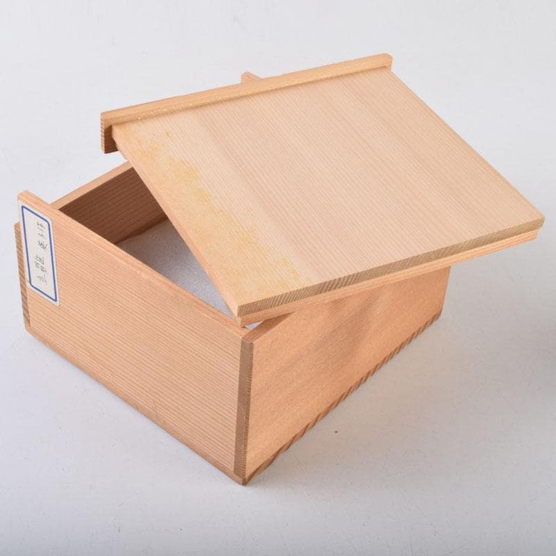 矢羽田英子作　陶人形　雛人形　立雛　共箱　V 8703