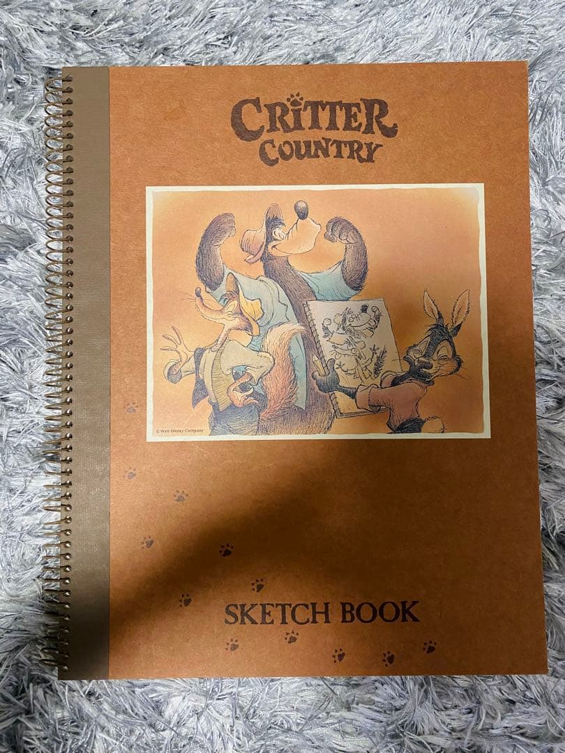 クリッターカントリー スプラッシュマウンテンのスケッチブック【未使用】