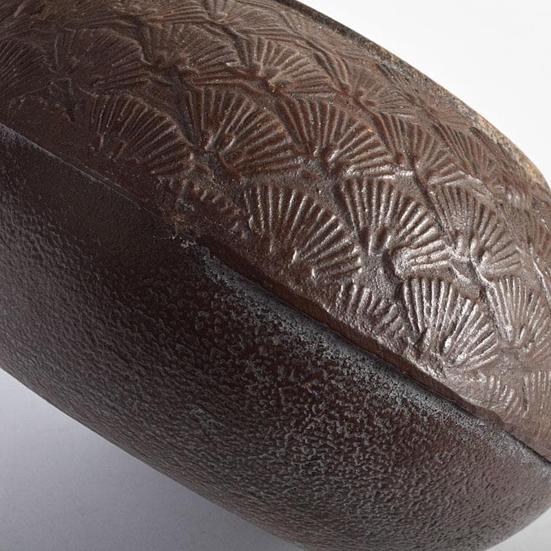 煎茶道具　南部鉄器　松葉文　鉄瓶　鉄釜　V　8339