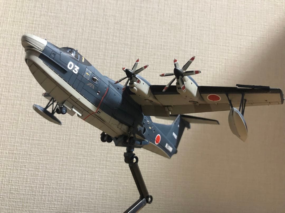 海上自衛隊　US-2 プラモデル