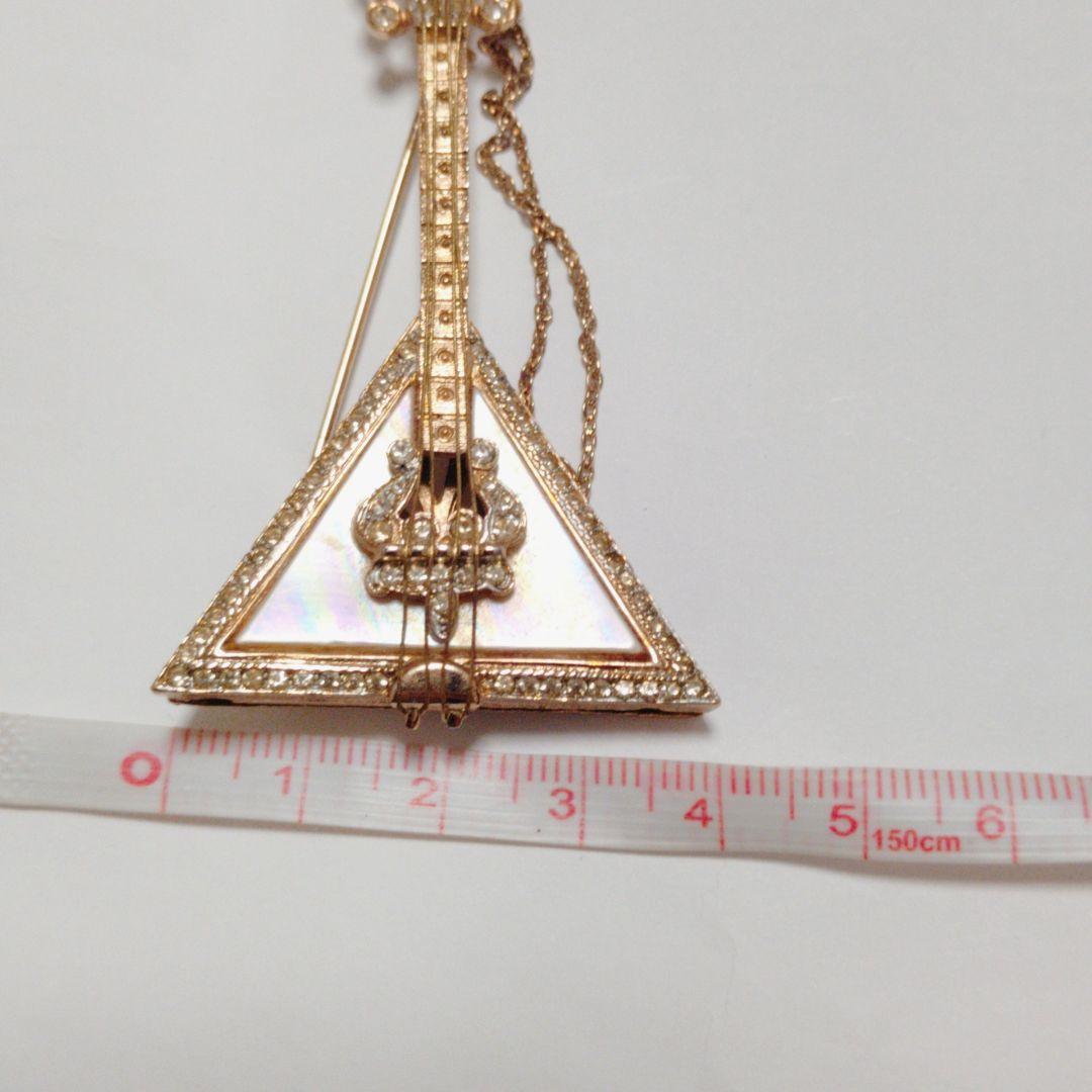 希少　ロバートマンデル　ブローチ　ギター　音楽楽器　ヴィンテージ　アンティーク