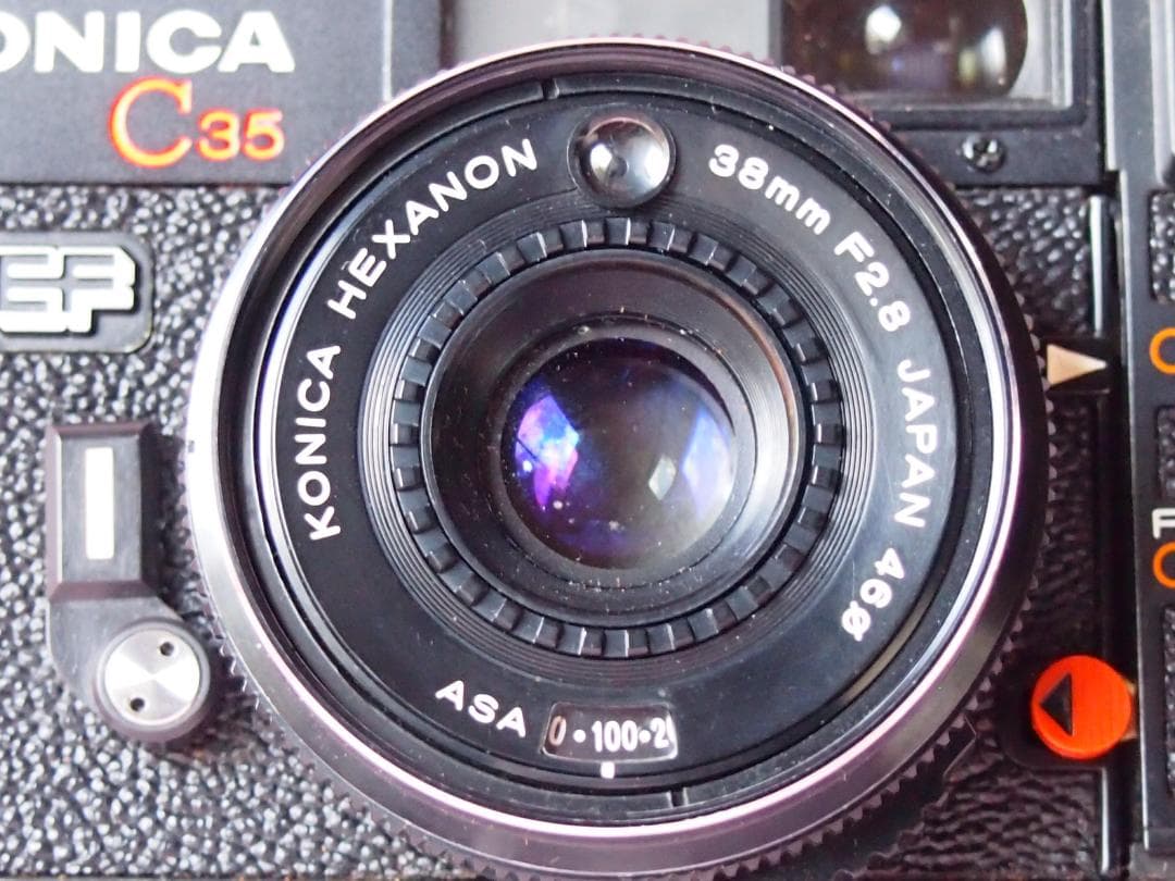 整備済：KonicaコニカC35 EF