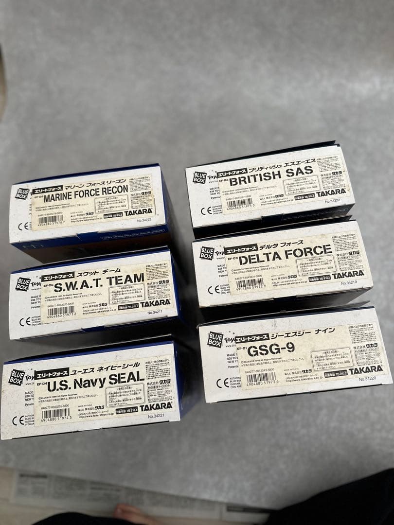 ELITE FORCE エリートフォース 6体セット オマケ付き