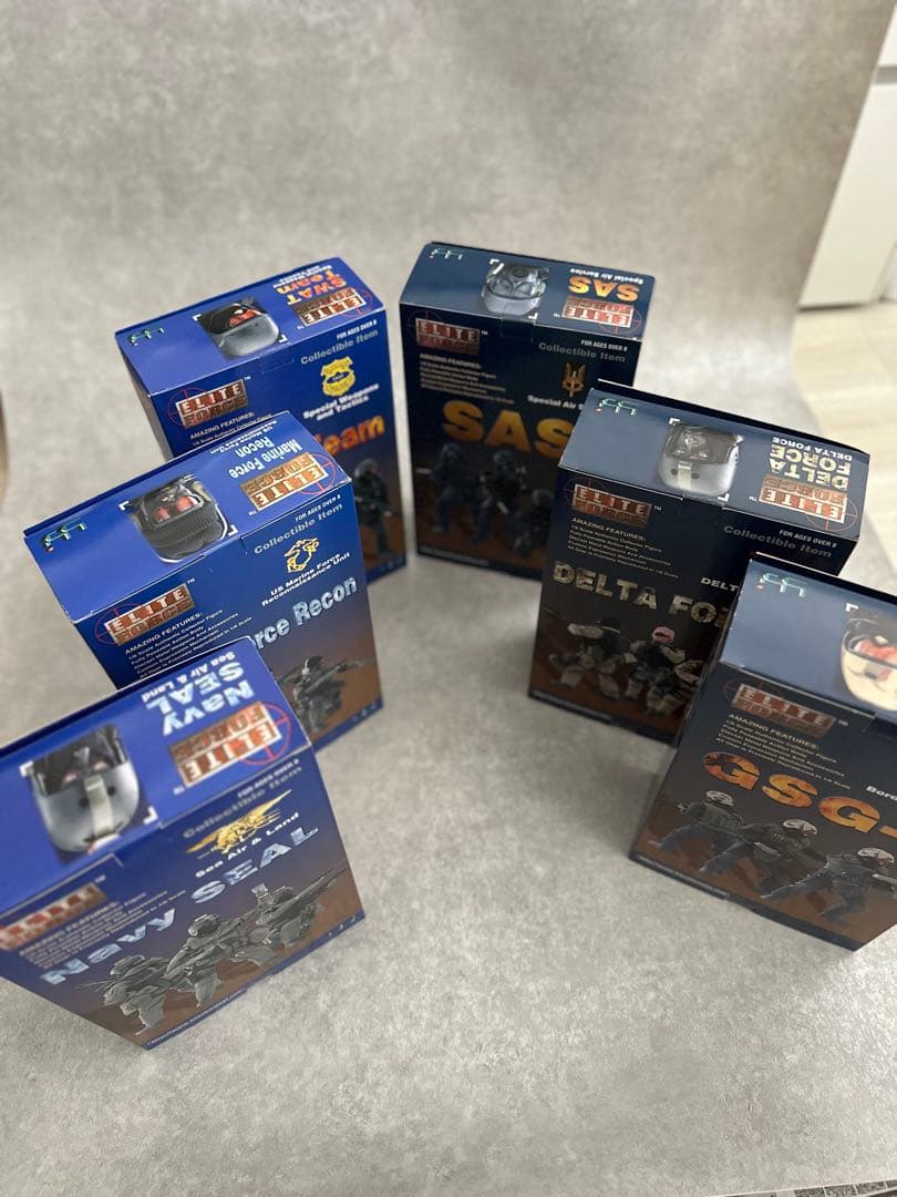 ELITE FORCE エリートフォース 6体セット オマケ付き