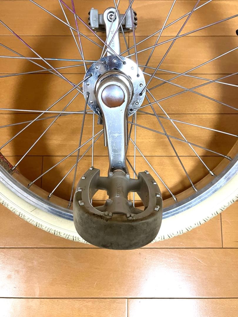 競技用一輪車　アルミホイール　サドル　アルミクランク