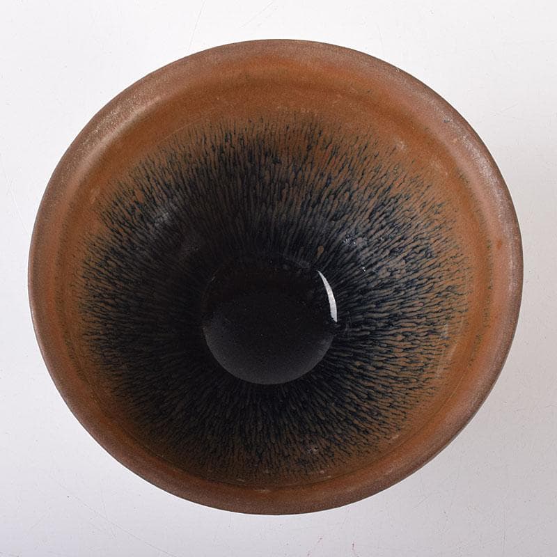 中国　南宋　建窯　禾目天目茶碗　煎茶碗　V　R7811