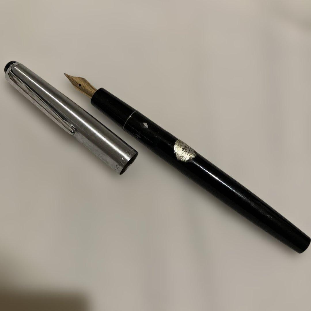 14金 万年筆 モンブラン モンテローザ ヴィンテージ シルバーフレックス