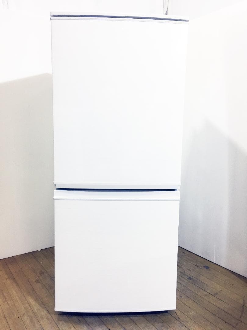 洗濯機もセット★2017◆中古★SHARP 137L 冷蔵庫