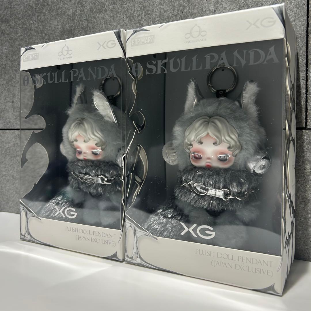 POP MART XG SKULLPANDA スカルパンダ Xコラボ 2個セット