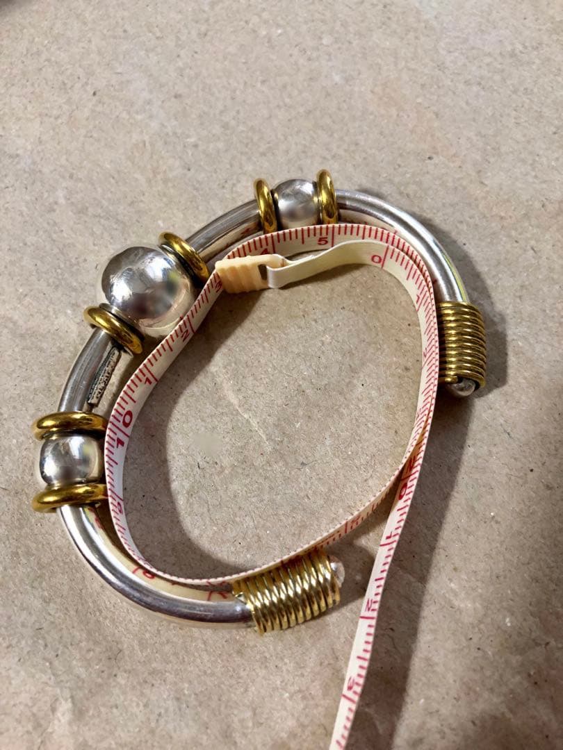 さ*き様 メキシコ製 vintage 925 シルバーバングル メキシカンジュエ