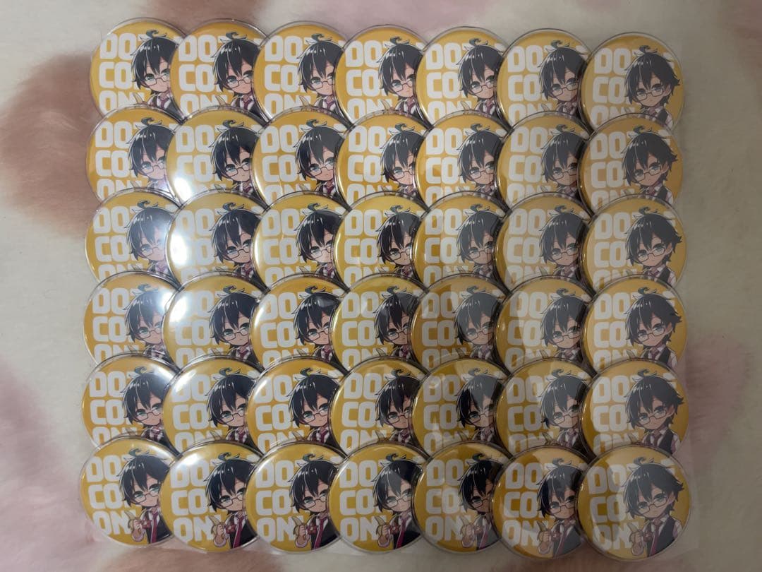 ドズル社 おんりー 缶バッジ42個 痛バ付き