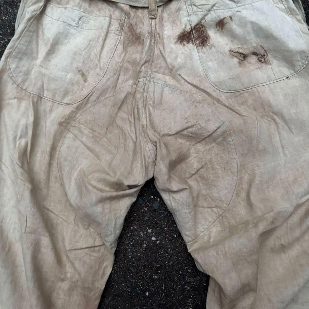 40s〜50s Japan vintage 大日本帝国海軍 パンツ　襤褸