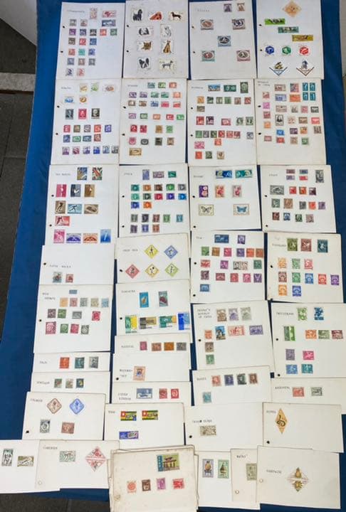 使用済み切手　外国切手　まとめ売り　大量　色々な国の切手　コレクション