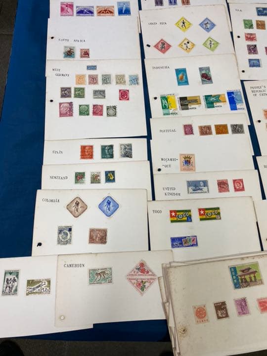使用済み切手　外国切手　まとめ売り　大量　色々な国の切手　コレクション