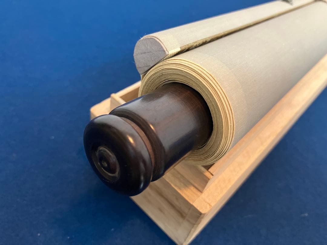 高橋泥舟【書／賛・画／富士】紙本　掛軸（関連／山岡鉄舟・勝海舟）