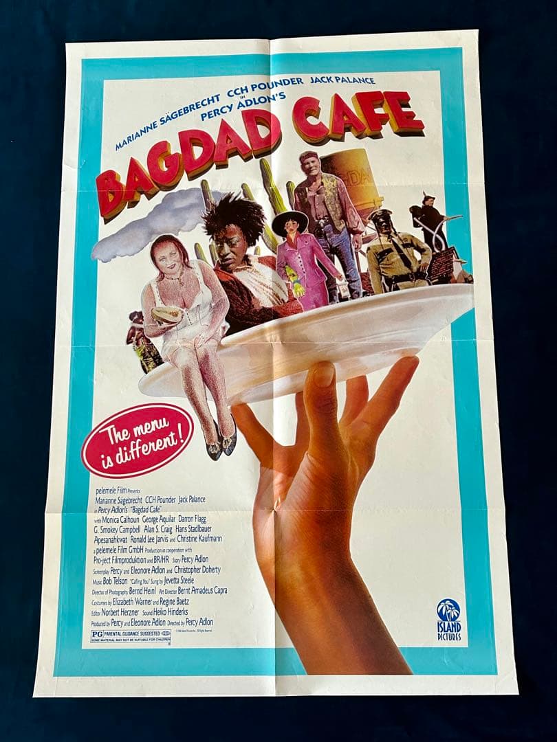 バグダッド・カフェ　USオリジナル映画ポスター