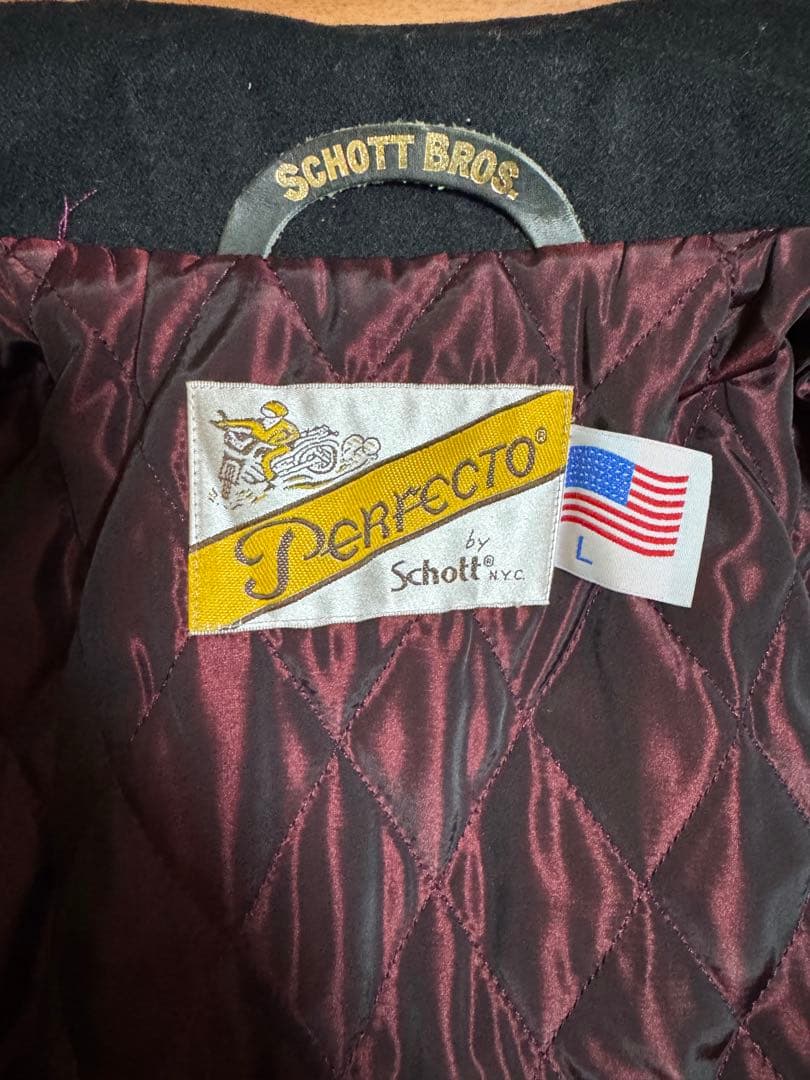 ア*ン様 Schott ショット ウール バーシティジャケット